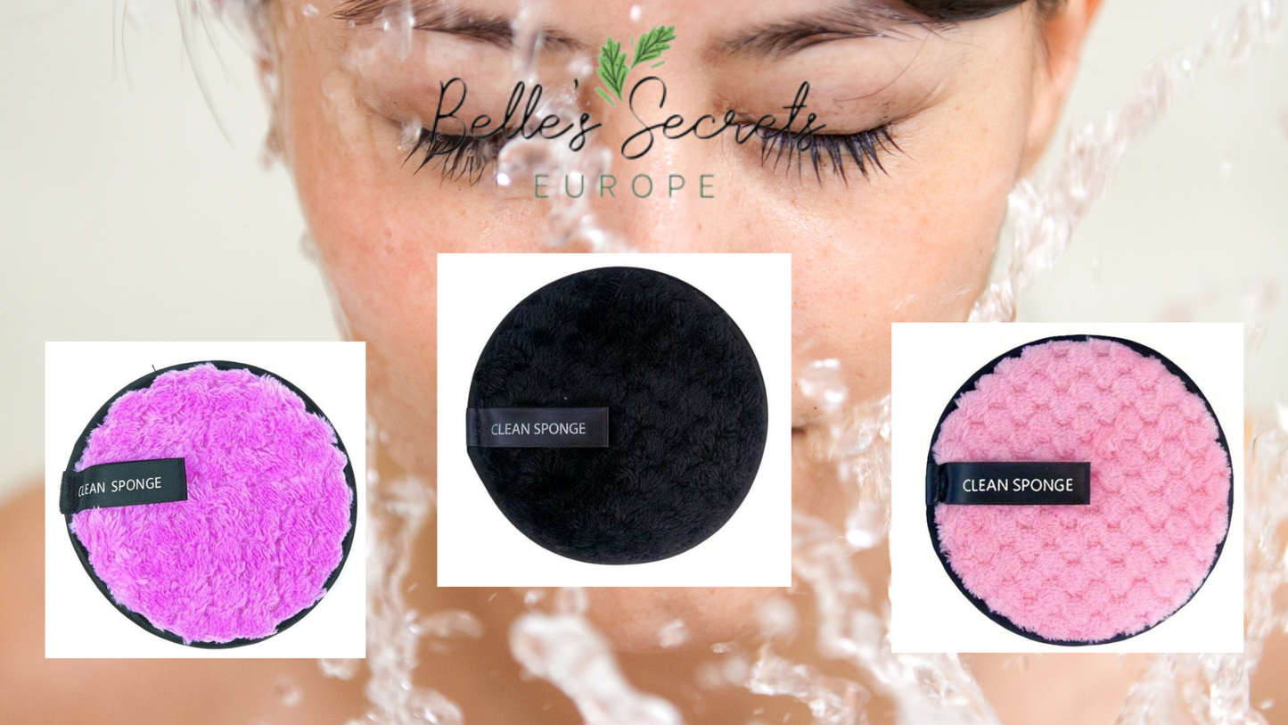 Eponge nettoyante et démaquillante