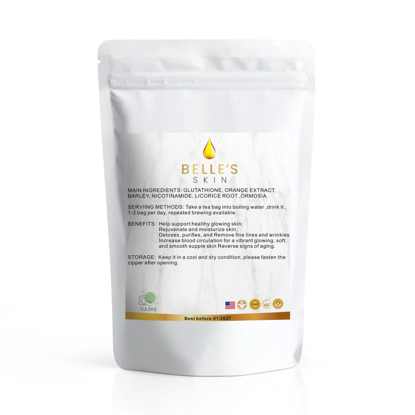 Thé éclaircissant - 14 jours