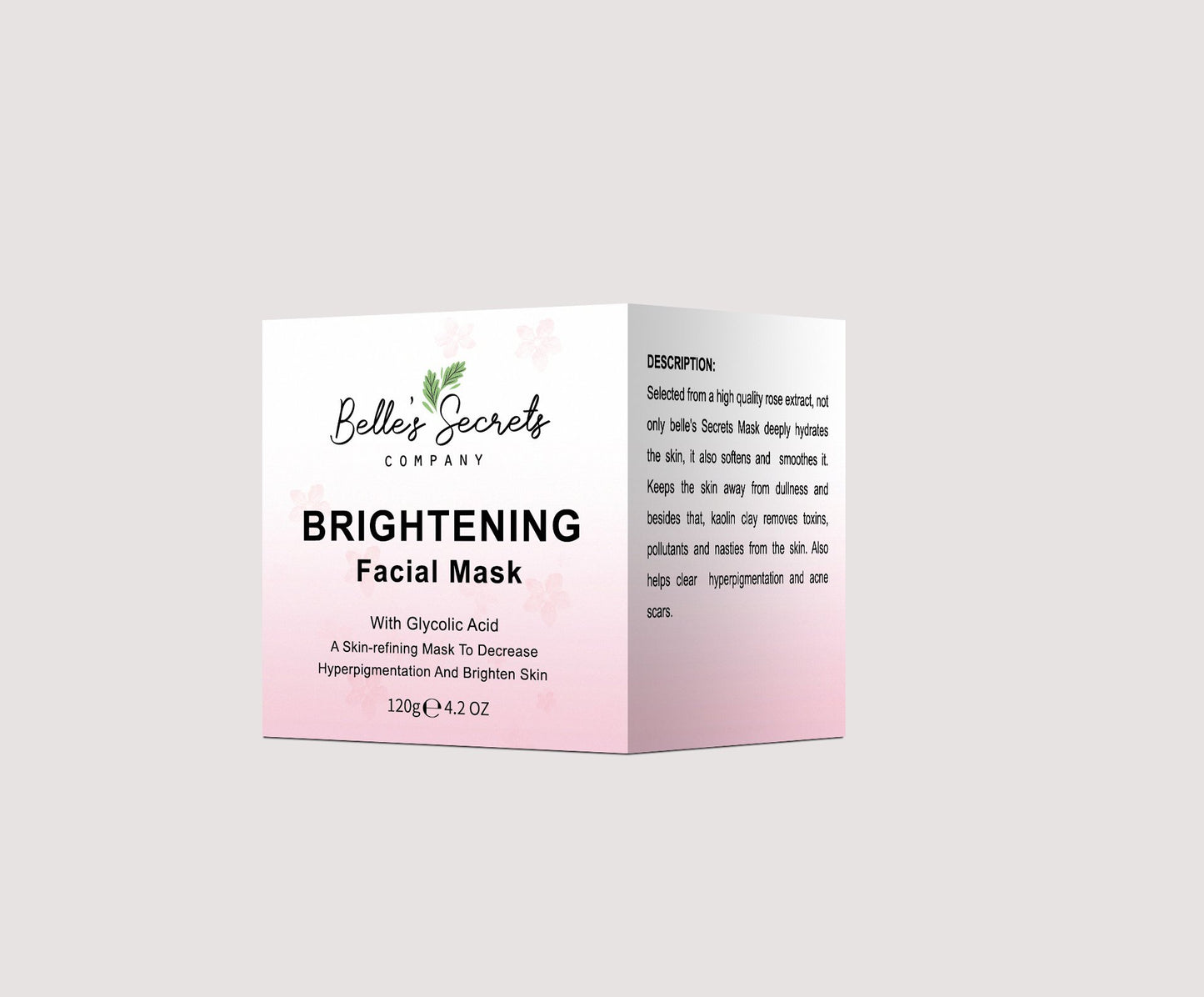 MASQUE FACIAL ÉCLAIRCISSANT