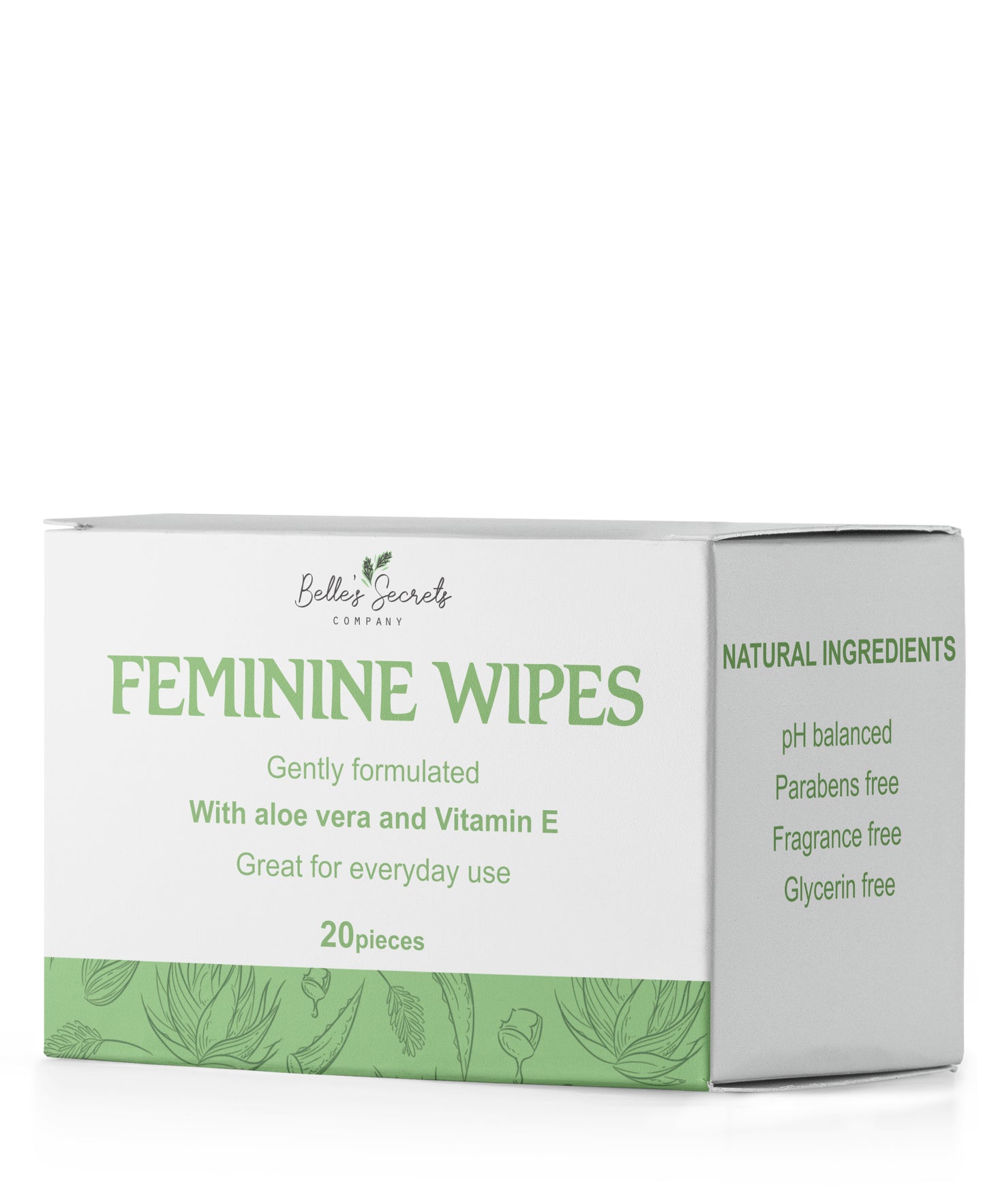 Lingettes Feminine -  Belle's Secrets